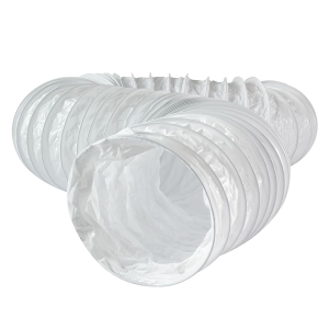 Воздуховод гибкий ПВХ AFS VINYLAFS WHITE (203 мм/10 м)