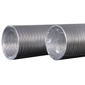 Воздуховод гибкий алюминиевый гофрированный ЭРА 20ВА (200 мм/3 м)