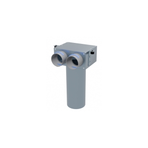 Вентиляционный потолочный пленум Flexag PCP-125/90x2, D125, на 2 выxода, L=300 мм