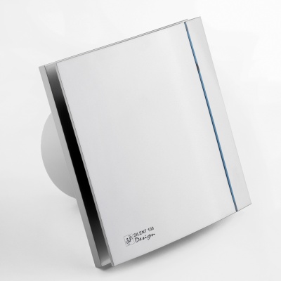 Вентилятор вытяжной бесшумный Soler Palau SILENT-100 CZ SILVER DESIGN 