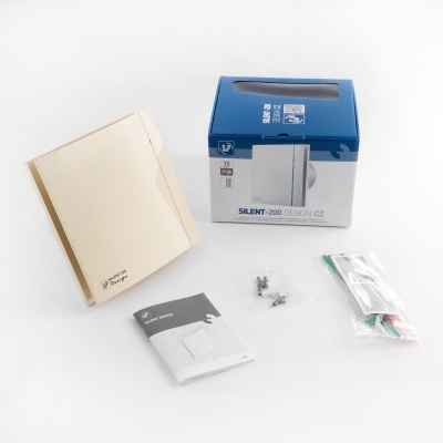 Вентилятор вытяжной 120 мм Soler Palau SILENT-200 CZ IVORY DESIGN 4C