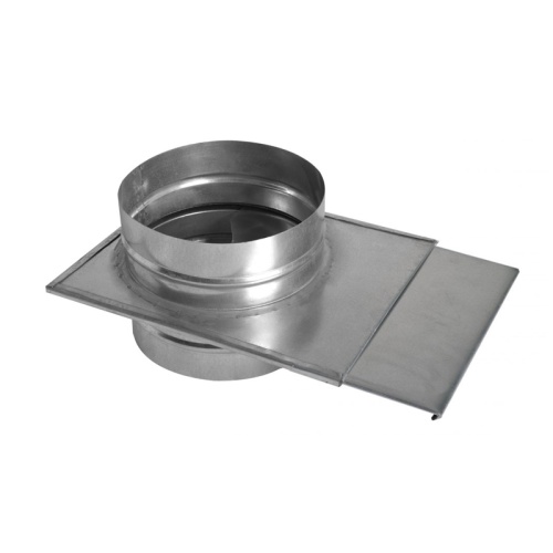 Шибер круглый (оц. сталь) d125