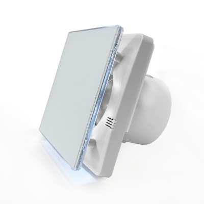 Вытяжной вентилятор Seicoi 100 Matt White Glass SNAD04-01A