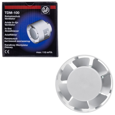 Канальный вентилятор круглый Soler Palau TDM100