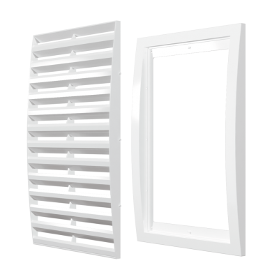 Вентиляционная решетка вытяжная АБС 200х300 ЭРА 2030РР