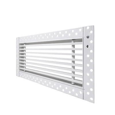 Вентиляционная решетка Brofer FUTURE 10 белая (400x125 мм)