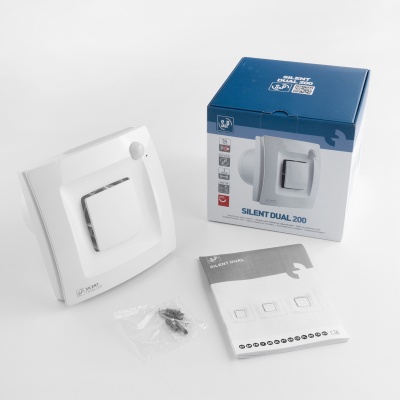 Вентилятор вытяжной бесшумный Soler Palau SILENT DUAL 200