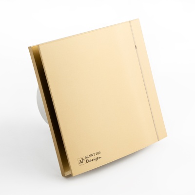 Вентилятор вытяжной бесшумный Soler Palau SILENT-200 CZ GOLD DESIGN 4C