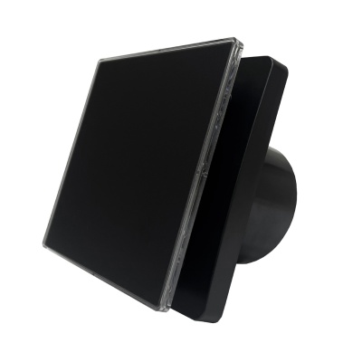 Вытяжной вентилятор Seicoi 100 Matt Black Glass SNAD04-01B