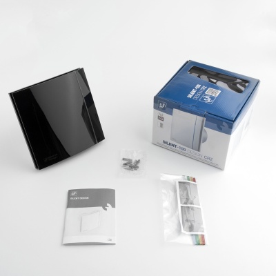 Вытяжной вентилятор Soler Palau SILENT-100 CRZ BLACK DESIGN 4C