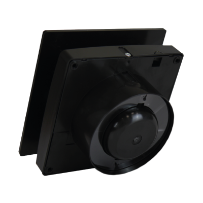 Вытяжной вентилятор Seicoi Floxy Design 100 Matt Black Glass SMAD04-01G